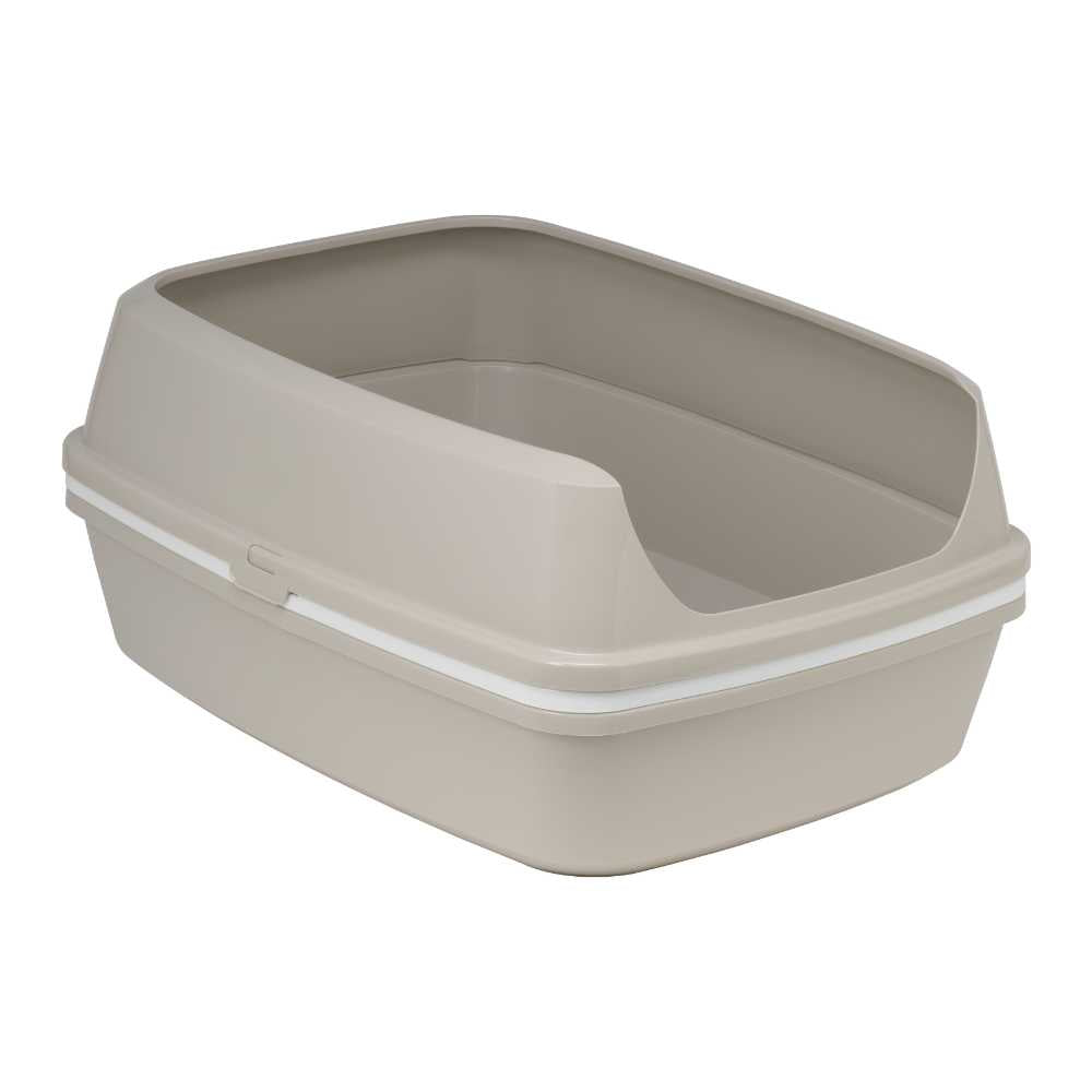 Scoop Free Cat Litter Box, Moderna Lift-to-Sift Grey, Jumbo