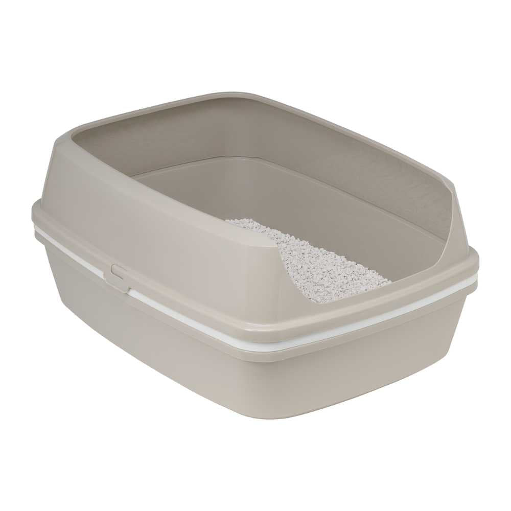 Scoop Free Cat Litter Box, Moderna Lift-to-Sift Grey, Jumbo