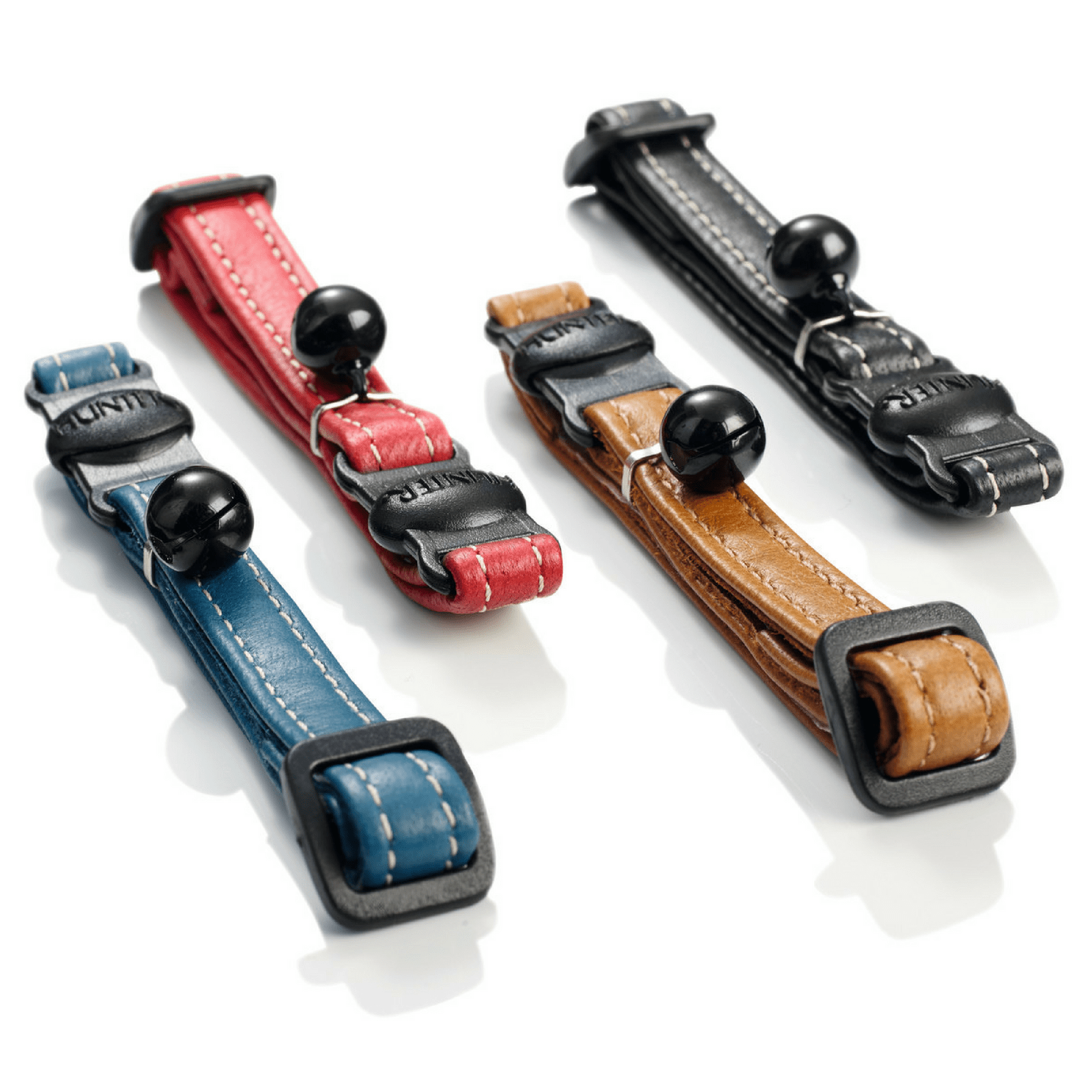 Hunter Canadian Elk Leather Cat Collar