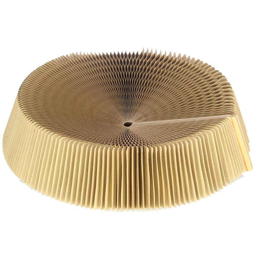 Cat Scratcher Collapsible Lounge, Round Scratching Board & Bed